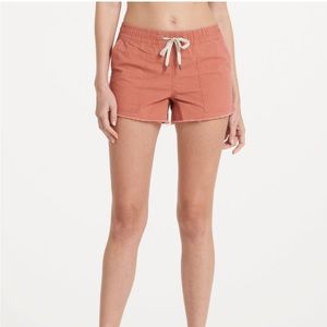 NWT Vuori Vintage Ripstop Short in cinnamon